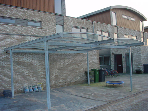 carport rond Horst